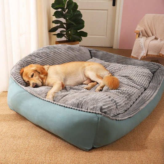 Dog House Large Dog Winter Warm Pet Mat Golden Hair Pet Winter Sofa Dog Cushion Four Seasons Universal Dog Bed eprolo