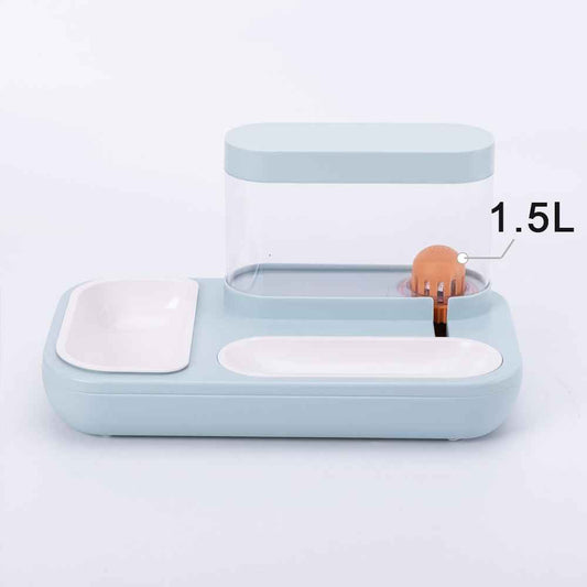 Automatic Pet Water Fountain 1.5L - 4-Style Cat & Dog Feeder Bowl, Kitten Puppy Drinking Dispenser