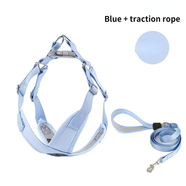 Pet Chest Strap New Macaron Fresh Summer Vest-Style Dog Leash Pet Supplies eprolo