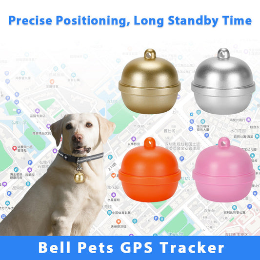 Old People Children Cats And Dogs Lost Waterproof Tracker Pet Locator Pet Collar Bell Anti-Loss Device eprolo
