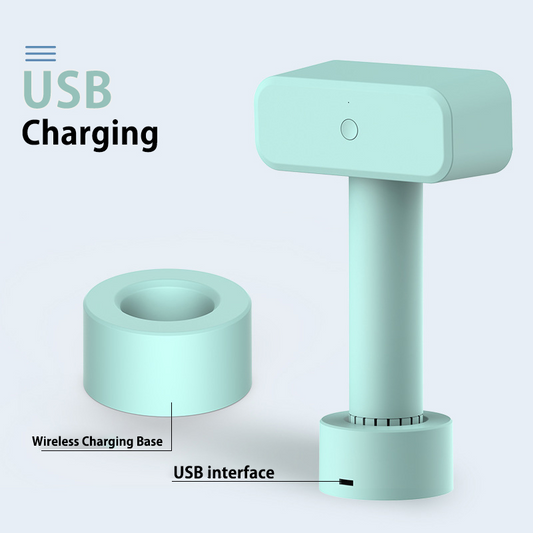 Dog Fur Vacuum Comb USB Wireless Charging Three Gear Adjustment Pet Electric Hair Removal Comb Bacteria Removal And Floating Hair Removal eprolo