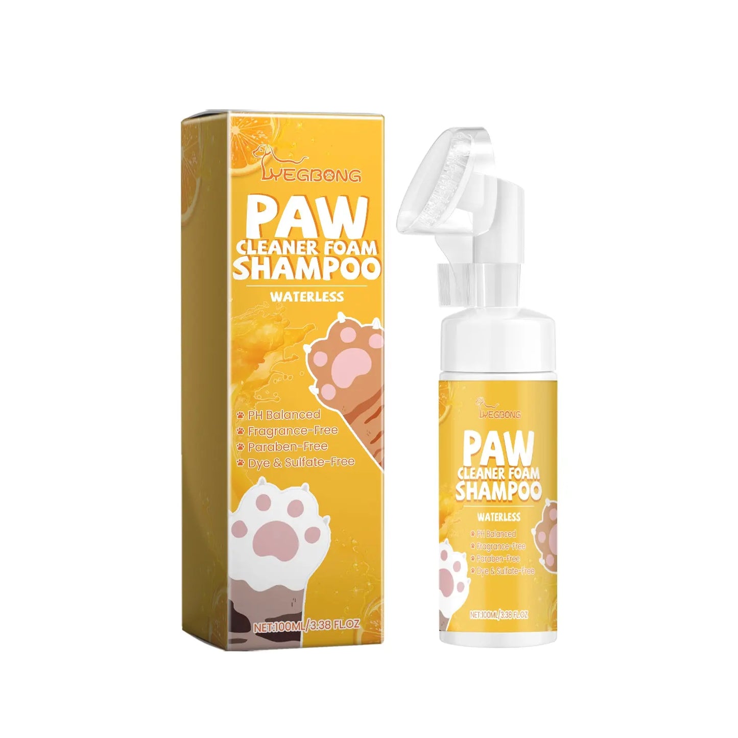 Pet Paw Foam Cleaner, Pet Cleaning, Moisturizing, Nourishing Cat and Dog Paw Care eprolo