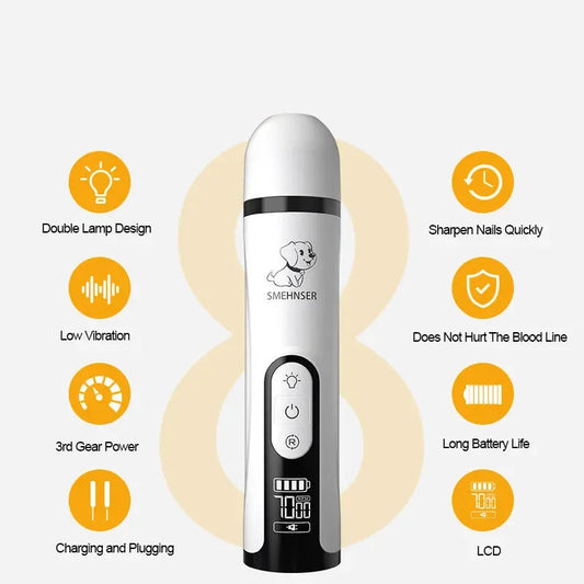 Electric Dogs Nail Polisher Wheel Replacement Grinding Head Pet Nail Grinder Head Trimmer Clipper Pet Paws Grooming Supplies eprolo