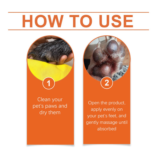 Yegbong Pet Moisturizing Paw Cream Stick, Pet Foot Moisturizing Care, Anti-Cracking And Softening Foot Paw Cream eprolo