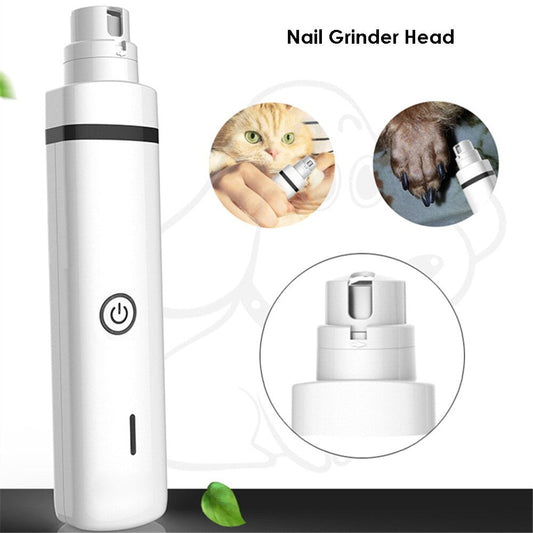 3 IN 1 Pet Grooming Machine Dog Cat Hair Trimmer Paw Nail Grinder Pets Clippers Foot Nail Cutter Hair Cutting Machine USB eprolo