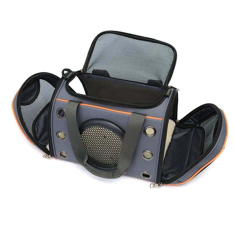 Pet Space Pet Out Bag Breathable Cross Bag Can Carry Pet Bag Dog Backpack eprolo