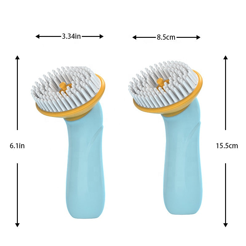 Handheld Pet Bath Brush Cleaning Grooming Tools Cleaning Supplies Pet Bath Brush eprolo