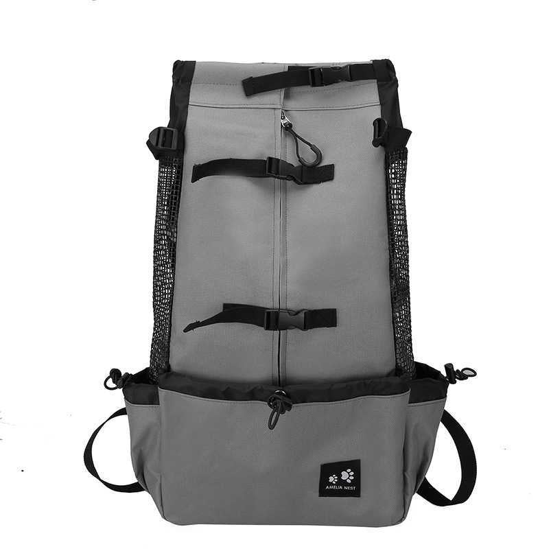 Pet Shoulder Traveler Backpack Medium And Large Dogs Exposed Bag Ventilation And Breathable Washable Outdoor Backpack eprolo