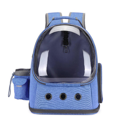 Pet Space Cat Backpack Fashion Transparent Breathable Cat Bag Dog Bag Folding Pet Bag eprolo