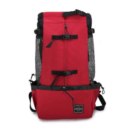 Pet Shoulder Traveler Backpack Medium And Large Dogs Exposed Bag Ventilation And Breathable Washable Outdoor Backpack eprolo