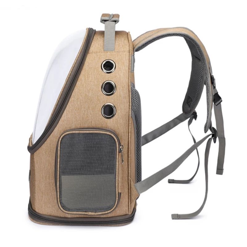 Pet Space Cat Backpack Fashion Transparent Breathable Cat Bag Dog Bag Folding Pet Bag eprolo