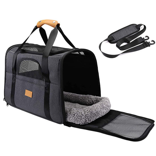 Cat Backpack Portable Folding Pet Go out Bag Breathable Single Shoulder Hand Cat Bag Large Capacity eprolo