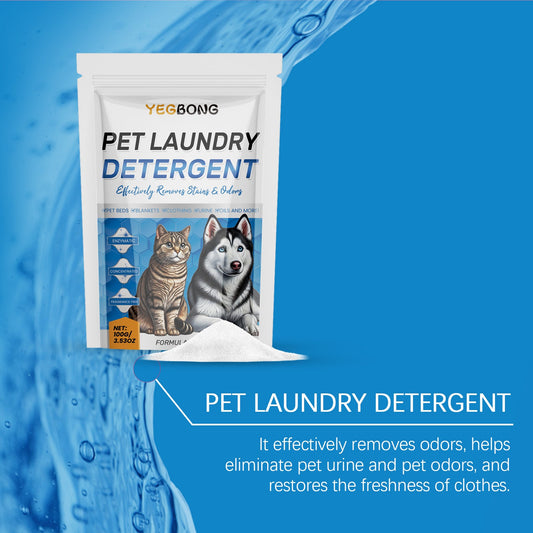 Yegbong Pet Washing Powder Deodorizing Deodorizing Deep Clean Stains Pet Washing Powder Decontamination Powder eprolo
