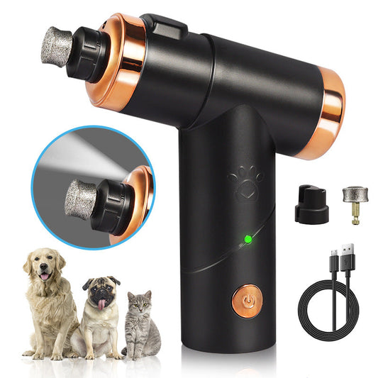 Rechargeable Pet Nail Clippers Dog Nail Polisher Cat Dog Nail Clipper Electric Pet Nail Polisher eprolo
