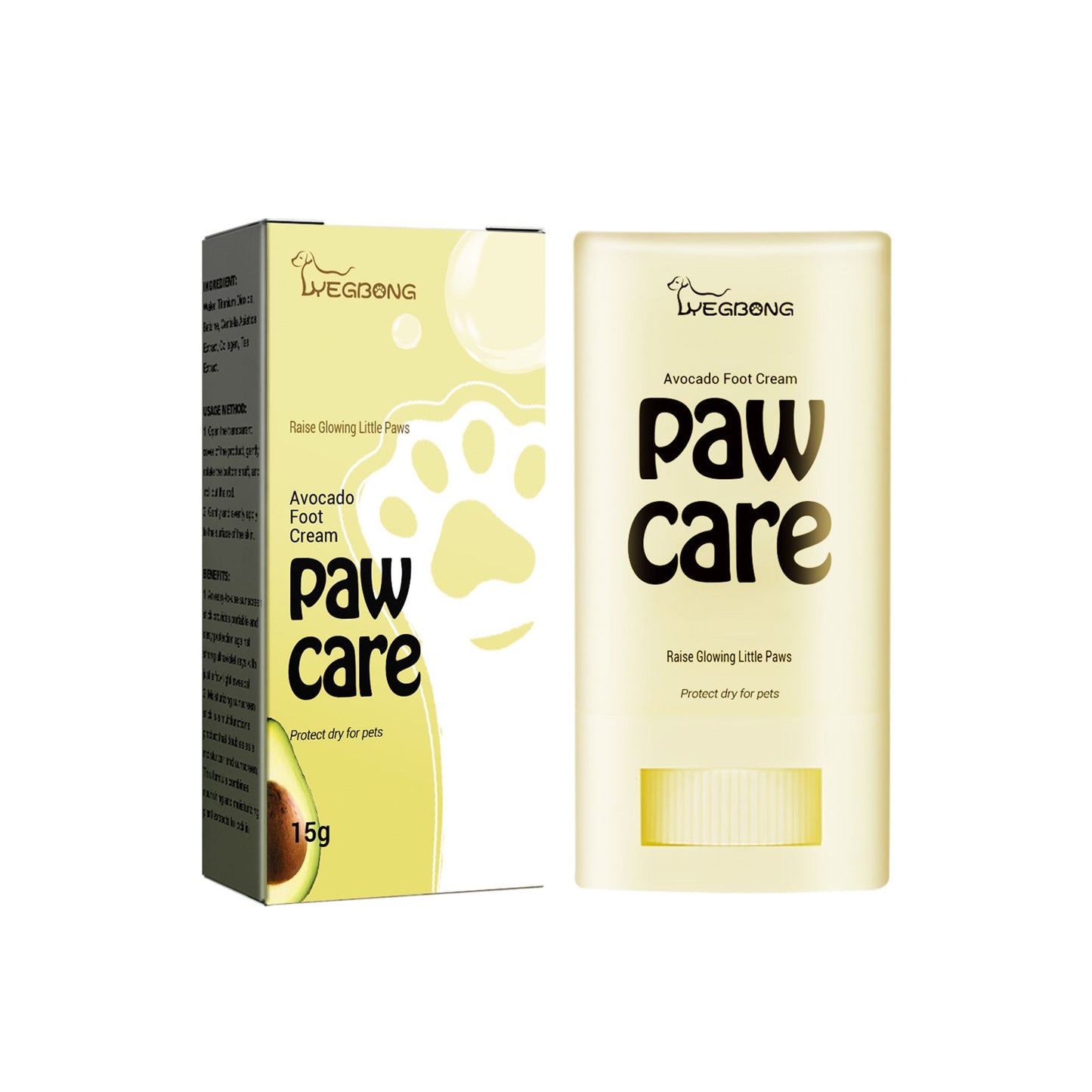Pet Avocado Moisturizing Foot Cream, Pet Cat And Dog Foot Cleaning And Moisturizing Anti-Crack Care eprolo
