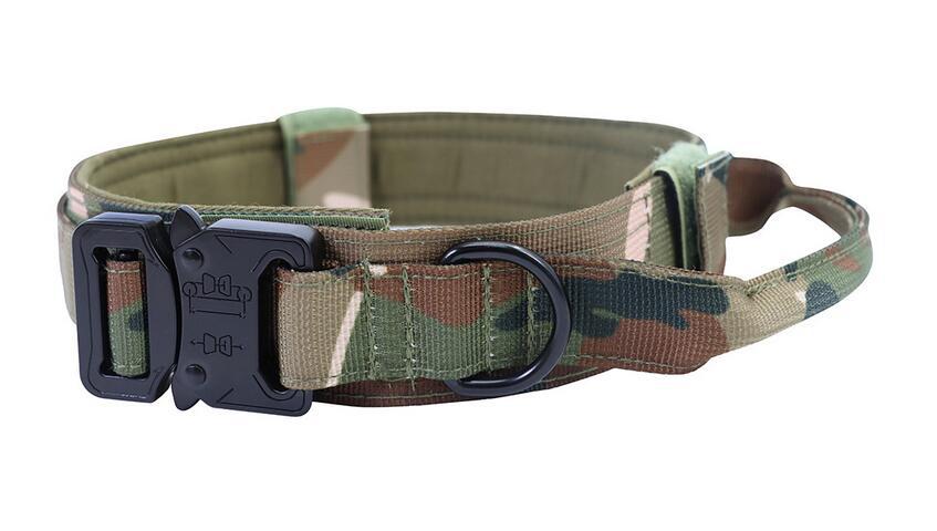 Tactical Dog Collar Dog Leash Tactical Collar Dog Leash Pet Outdoor Collar Training Pet Supplies eprolo