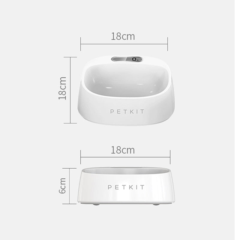 HOOPET New Dog Smart Bowl Eating Drinking Convenient Safe Anti-microbial 5 Style Pet Product eprolo