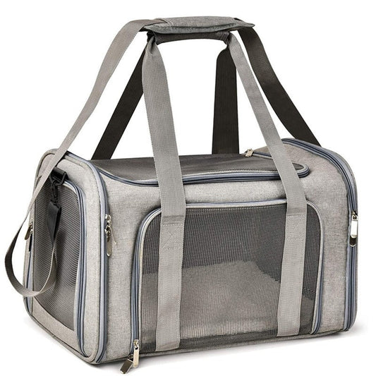 Cat Bag Portable Simple Crossbody Pet Bag Portable Cat Cage Breathable Foldable Cat Backpack eprolo