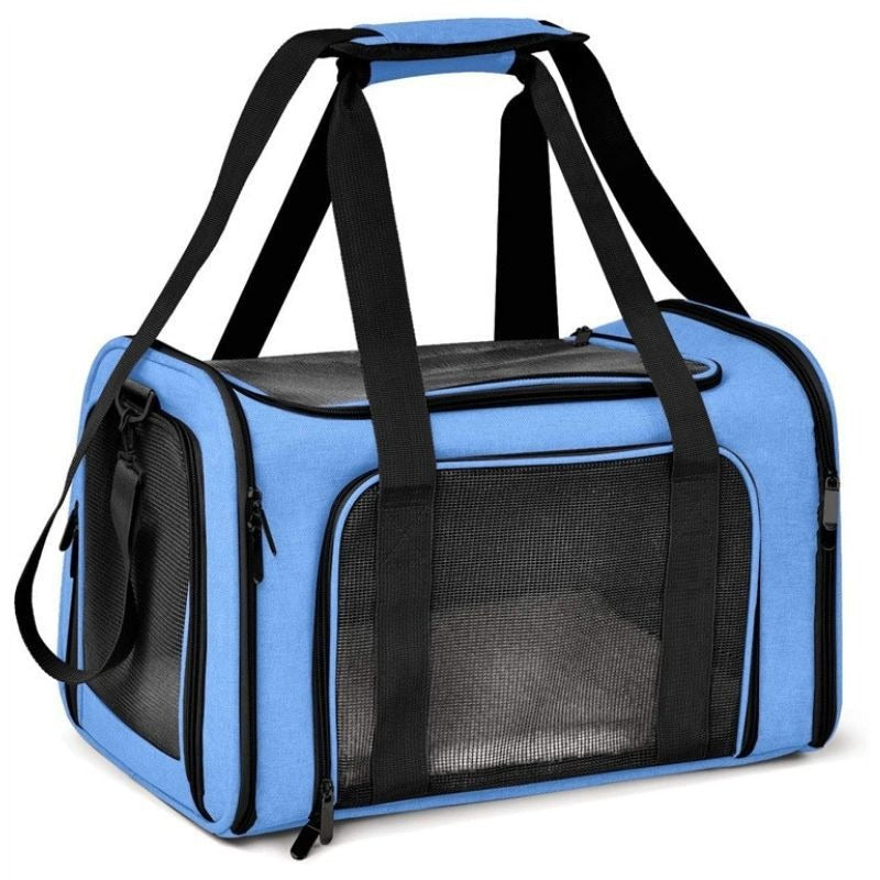 Cat Bag Portable Simple Crossbody Pet Bag Portable Cat Cage Breathable Foldable Cat Backpack eprolo