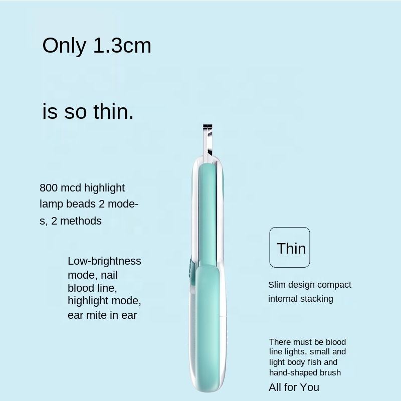 Pet Scissors Cat Nail Clippers Dog Nail Clippers LED Blood Line Pet Nail Clippers eprolo