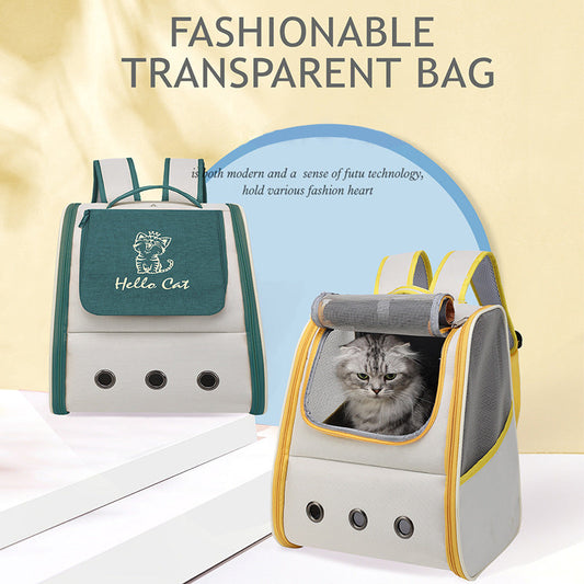 Cat Bag Pet Bag Carrying Convenient Backpack Portable Breathable Cat Dog Pet Supplies eprolo