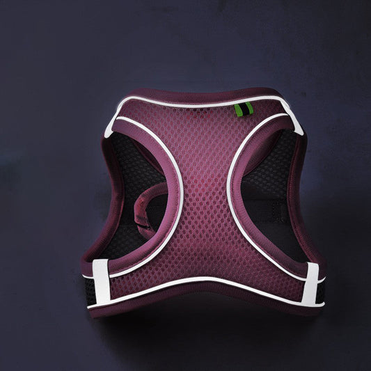 Pet Chest Harness Vest Type Dog Leash Reflective Harness Cat Chest And Back Pet Dog Leash eprolo