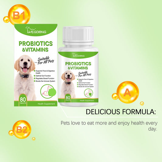 Pet Probiotic Tablets Improve Gut Health And Promote Nutritional Absorption Of Pet Care Supplements eprolo