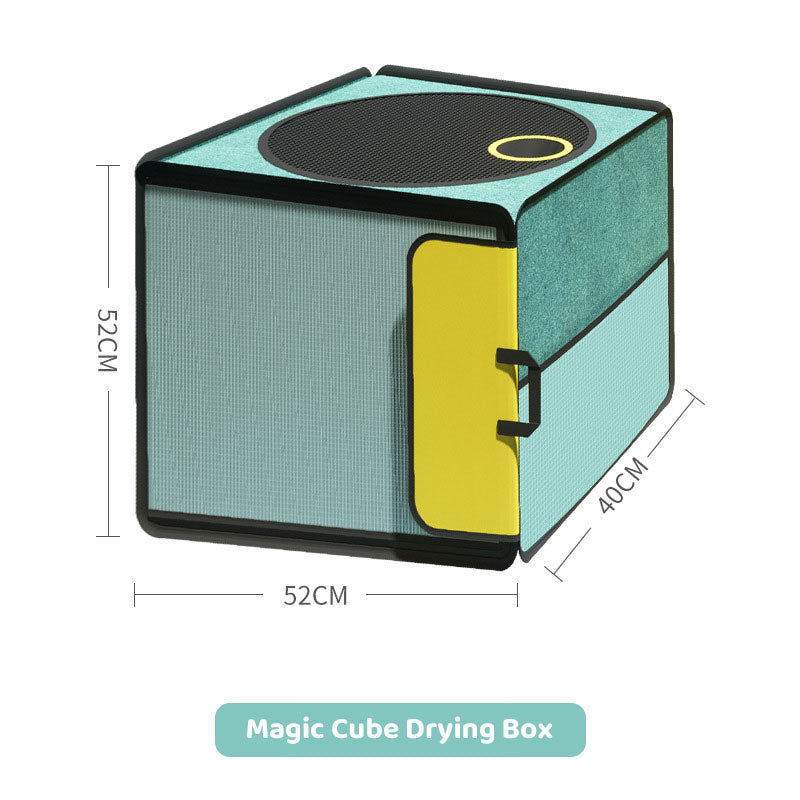 Cats And Dogs Bathing Home Blow Dry Hair Cage Pet Warm Drying Box Splash-Proof Hair Dryer Drying Bag eprolo