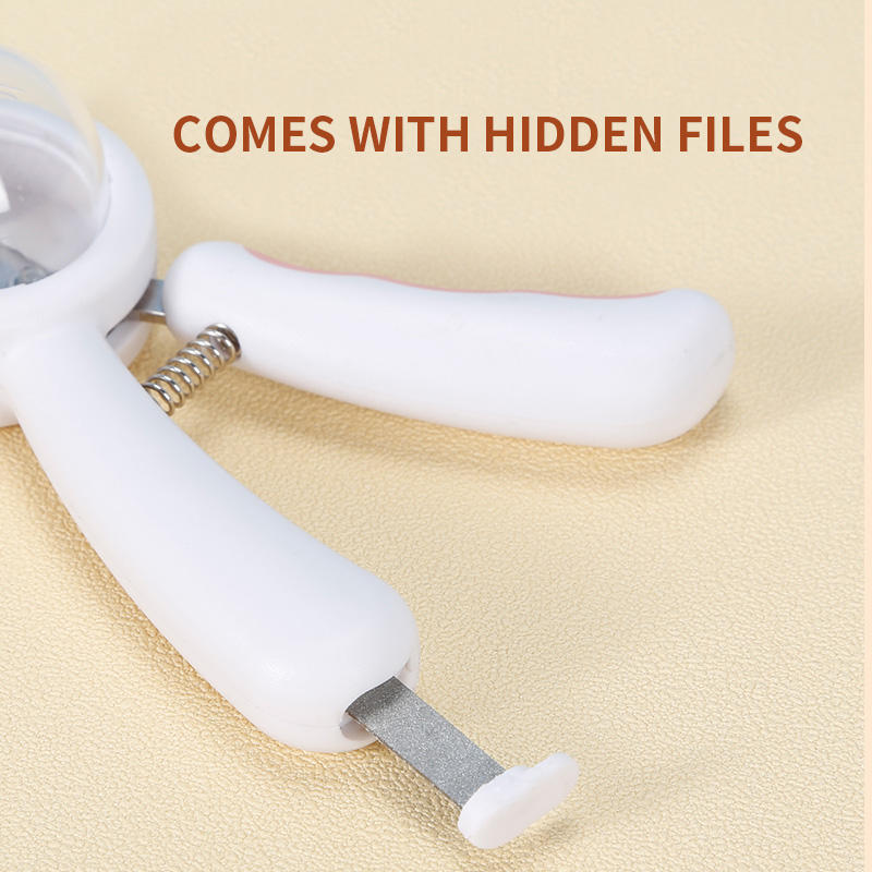 Pet Nail Clipper Stainless Steel Splash-proof Cat Nail Clipper Cleaning Grooming Pet Nail Clipper eprolo