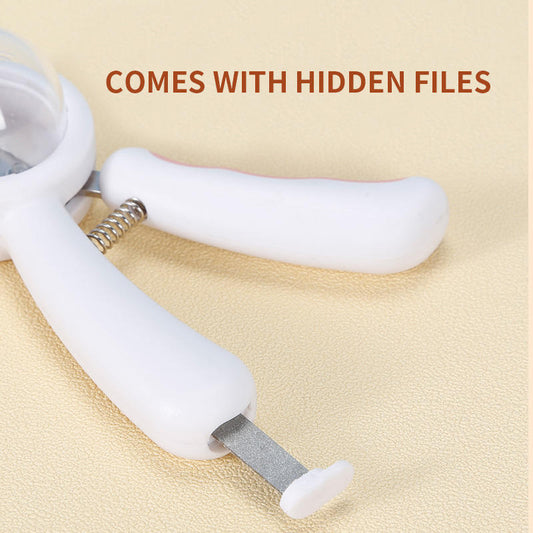 Pet Nail Clipper Stainless Steel Splash-proof Cat Nail Clipper Cleaning Grooming Pet Nail Clipper eprolo