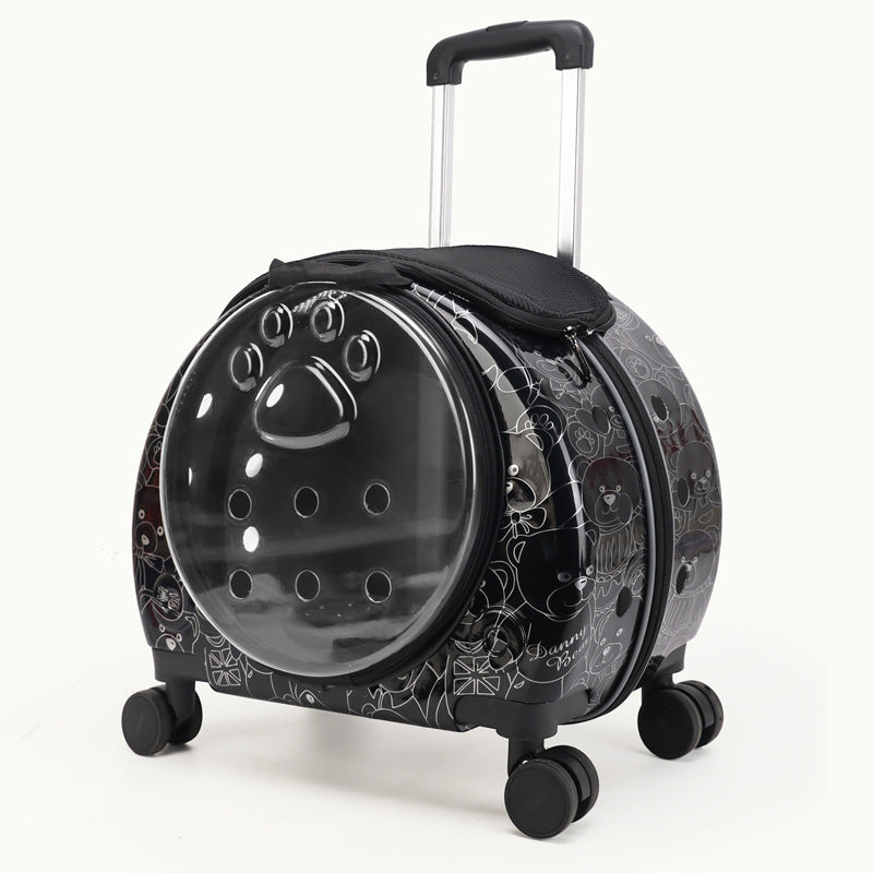 Pet Box Transparent Large Capacity Portable Pet Backpack Space Cabin Dog Luggage eprolo