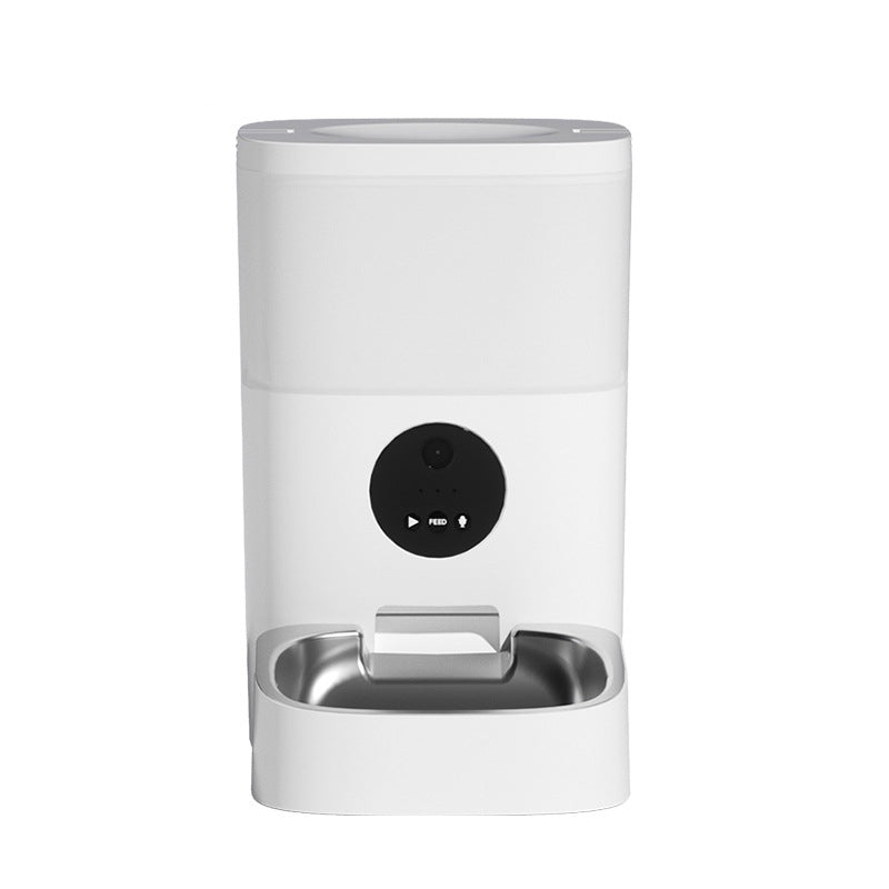 Remote Monitoring Automatic Feeder Cat Dog Food Intelligent Pet Timing Quantitative Feeding Machine 6L Capacity eprolo