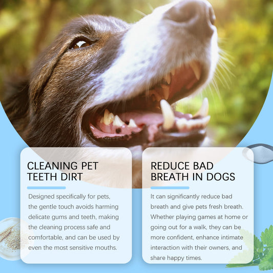 New Pet Toothbrush, Gentle Care, Fresh Breath Clean Bad Breath Pet Teeth Cleaning Pen eprolo