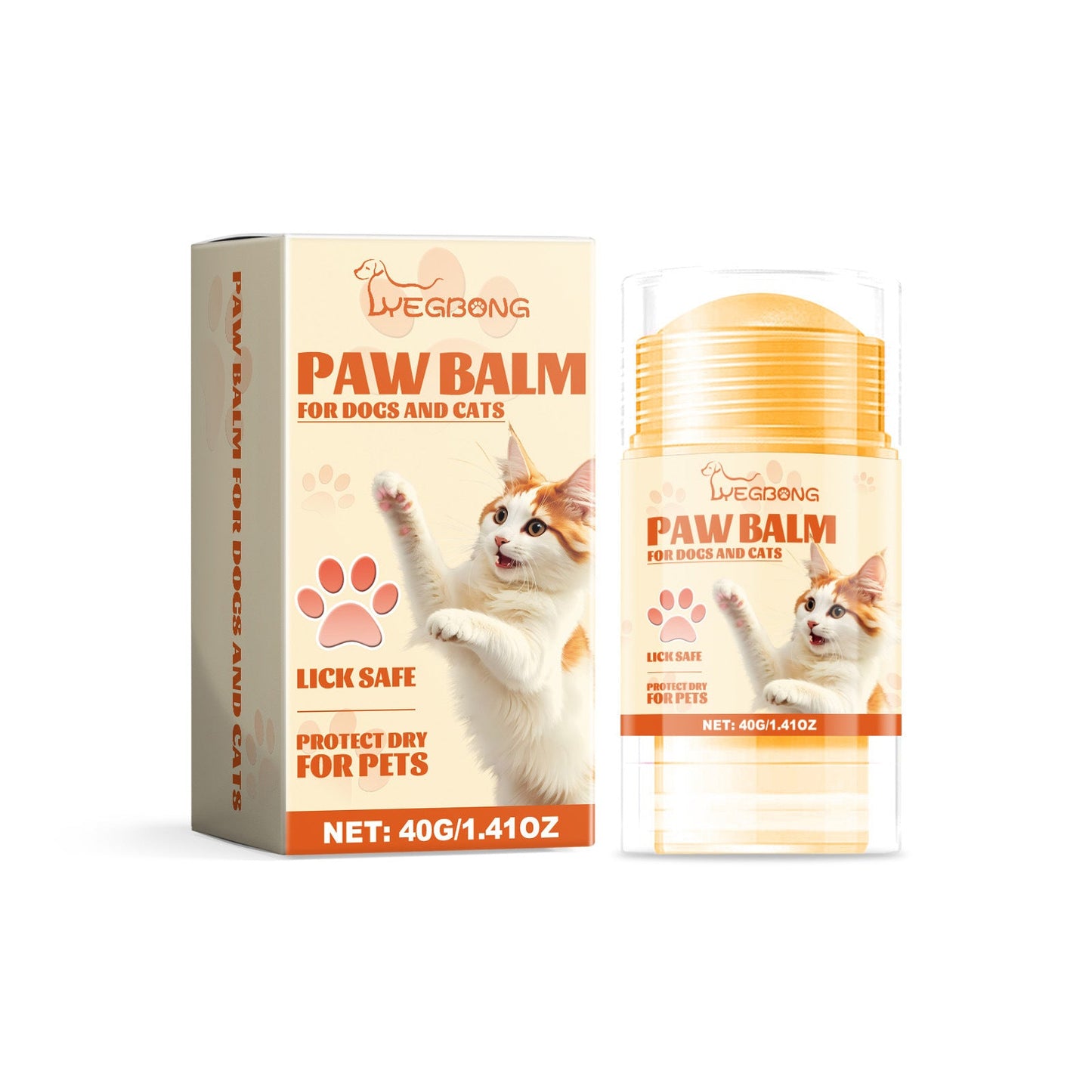 Pet Paw Care Stick for Moisturizing and Softening Paws to Prevent Dryness and Cracking eprolo