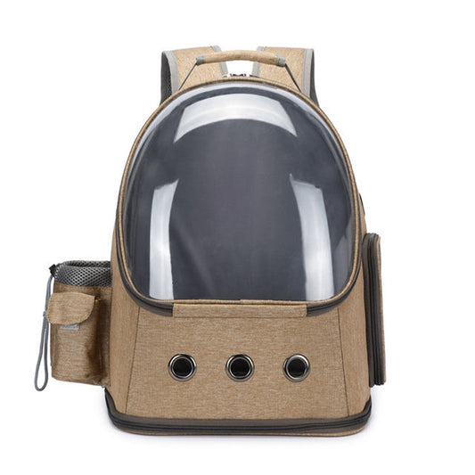 Pet Space Cat Backpack Fashion Transparent Breathable Cat Bag Dog Bag Folding Pet Bag eprolo