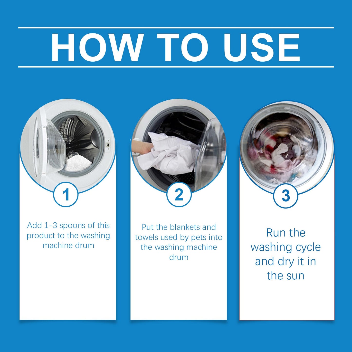Yegbong Pet Washing Powder Deodorizing Deodorizing Deep Clean Stains Pet Washing Powder Decontamination Powder eprolo