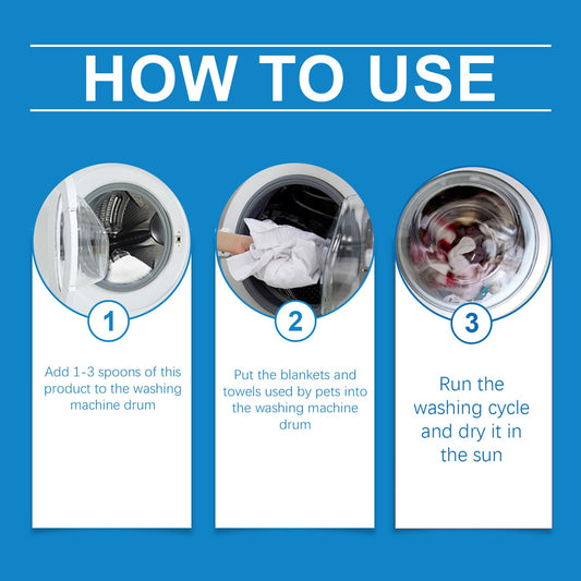 Yegbong Pet Washing Powder Deodorizing Deodorizing Deep Clean Stains Pet Washing Powder Decontamination Powder eprolo