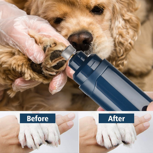Nail Clipper Electric Pet Nail Scissors Grinder Dog Cat Claw Grooming Trimmer Cutters Nail Mill Pet Supplies Nail Grinder Cutter eprolo