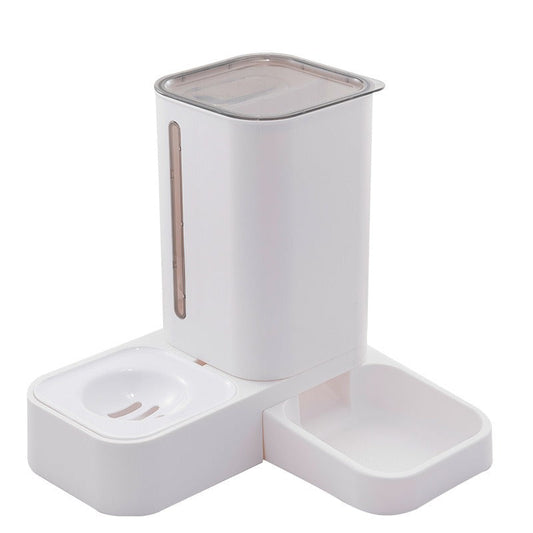 Automatic pet feeder automatic food and water dispenser plastic pet bowl double bowl dog bowl eprolo