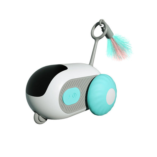 Pet Gravity Intelligent Running Car Remote Control Electric Cat Toy Teasing Stick Cat Pet eprolo