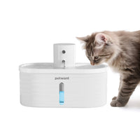 Paiwang 2.5L wireless pet water dispenser infrared sensing multi-mode strong battery life cordless automatic cat water feeder eprolo