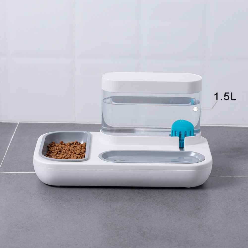 Automatic Pet Water Fountain 1.5L - 4-Style Cat & Dog Feeder Bowl, Kitten Puppy Drinking Dispenser