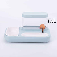 Automatic Pet Water Fountain 1.5L - 4-Style Cat & Dog Feeder Bowl, Kitten Puppy Drinking Dispenser