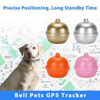 Old People Children Cats And Dogs Lost Waterproof Tracker Pet Locator Pet Collar Bell Anti-Loss Device eprolo