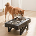 Pet Bowl Dog Bowl Pet Feeder Bowl Stainless Steel Bowl Folding Lifting Table Bowl eprolo