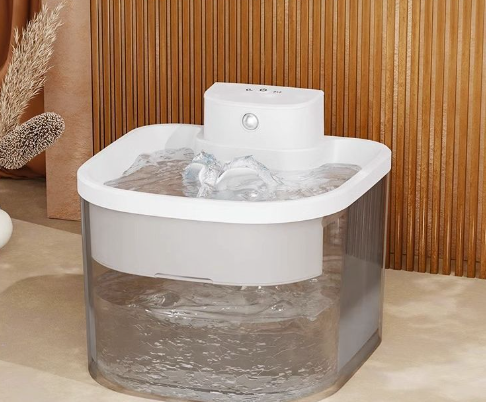 Inductive wireless cat water dispenser with large capacity, non plug in automatic circulation, intelligent pet supplies, silent water dispenser eprolo