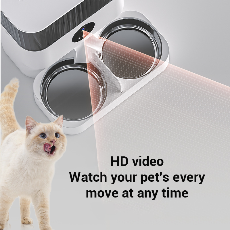 Dudu New Automatic Pet Feeder Cat Food Dog Food Timing Cat Self Feeding Machine Pet Supplies eprolo