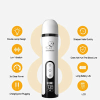 Electric Dogs Nail Polisher Wheel Replacement Grinding Head Pet Nail Grinder Head Trimmer Clipper Pet Paws Grooming Supplies eprolo