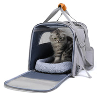 Cat Backpack Portable Folding Pet Go out Bag Breathable Single Shoulder Hand Cat Bag Large Capacity eprolo