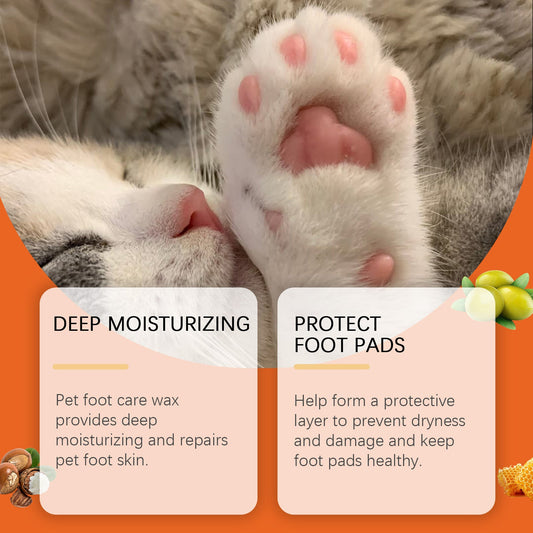 Yegbong Pet Moisturizing Paw Cream Stick, Pet Foot Moisturizing Care, Anti-Cracking And Softening Foot Paw Cream eprolo